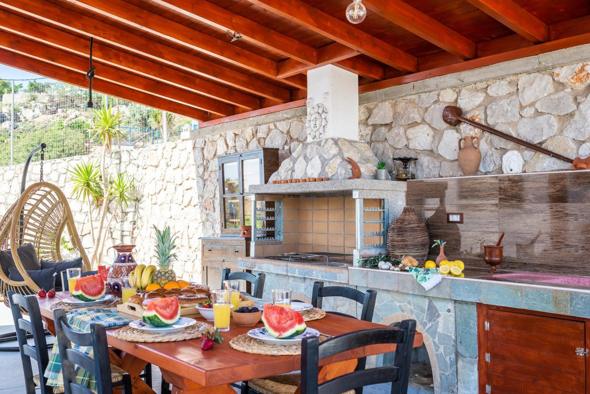 Blue Bay Villas , First Floor Archangelos  Luaran gambar